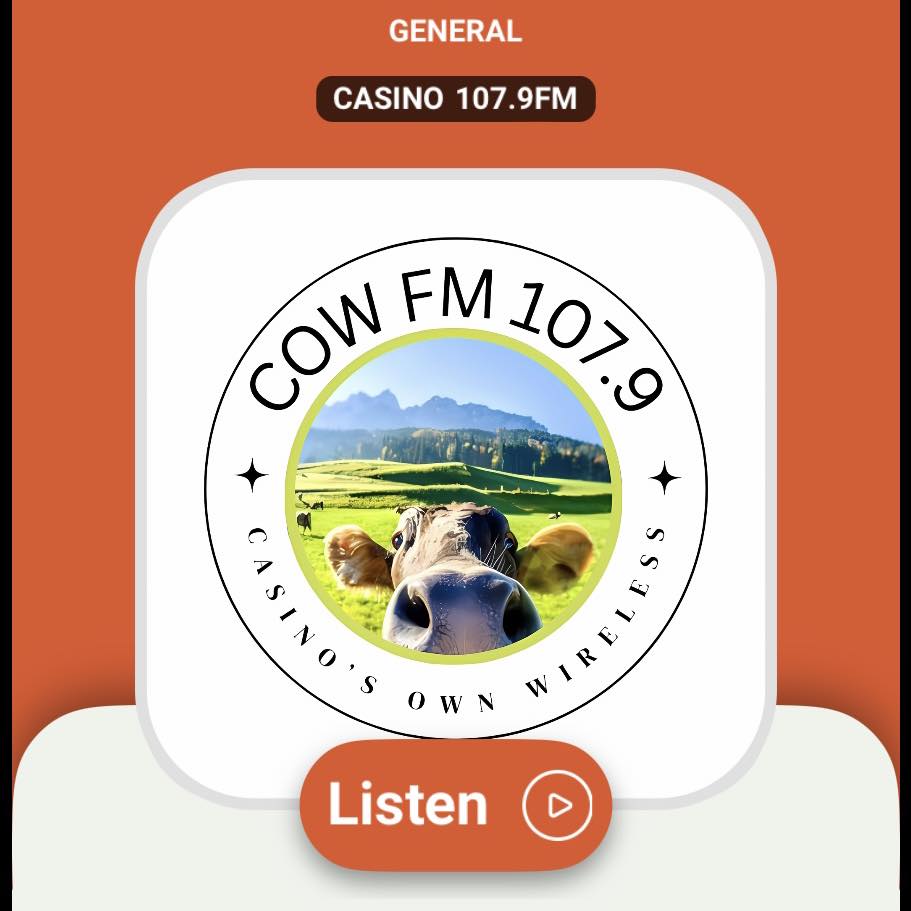 COW FM - Casino - 107.9 FM - Radio station AU