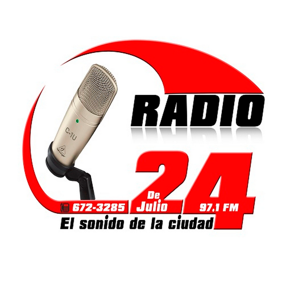 Radio 24 De Julio 97.1 FM - Radio station BO