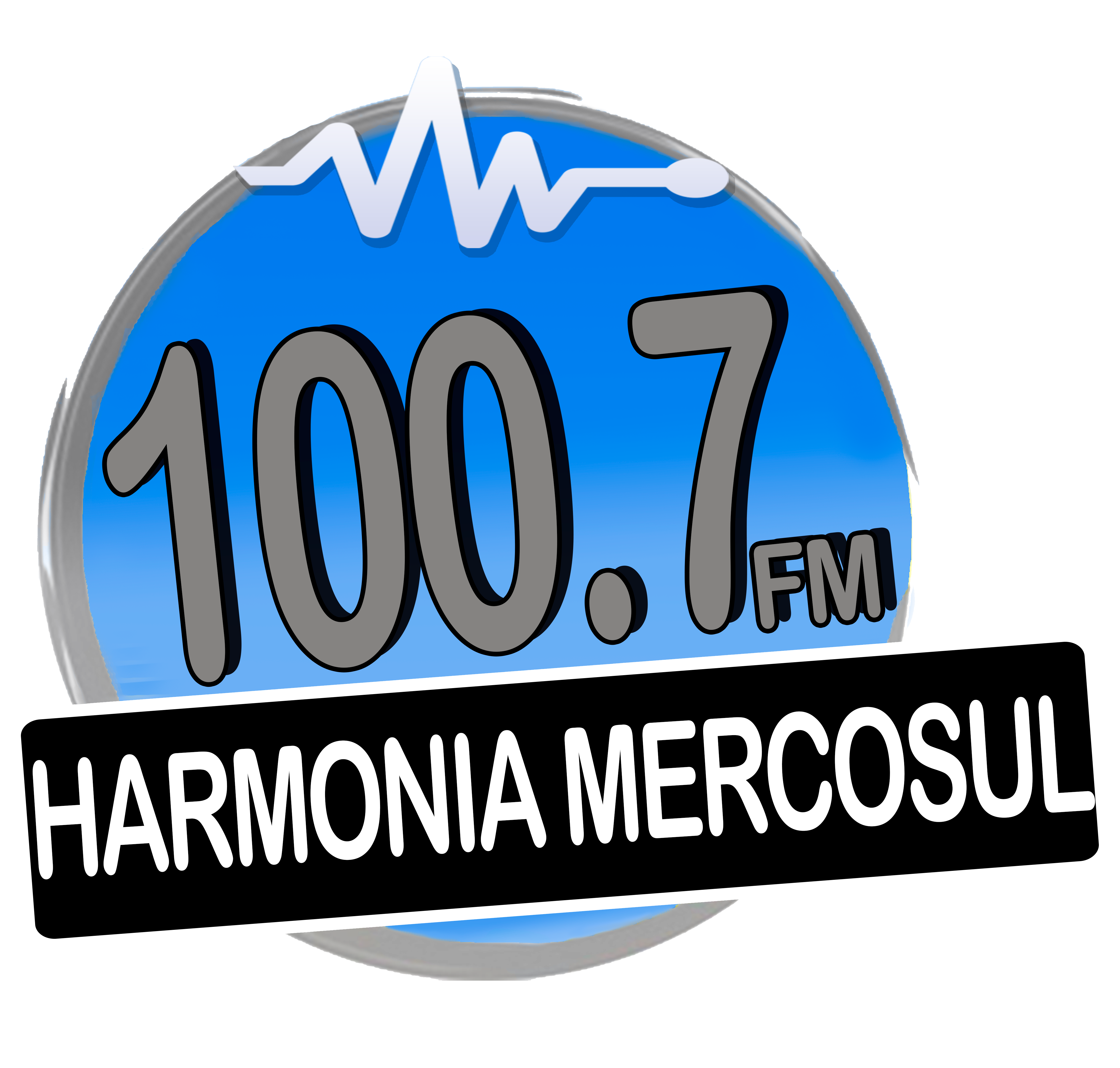 Radio Harmonia Mercosul FM 100.7 MHZ - Radio station BR