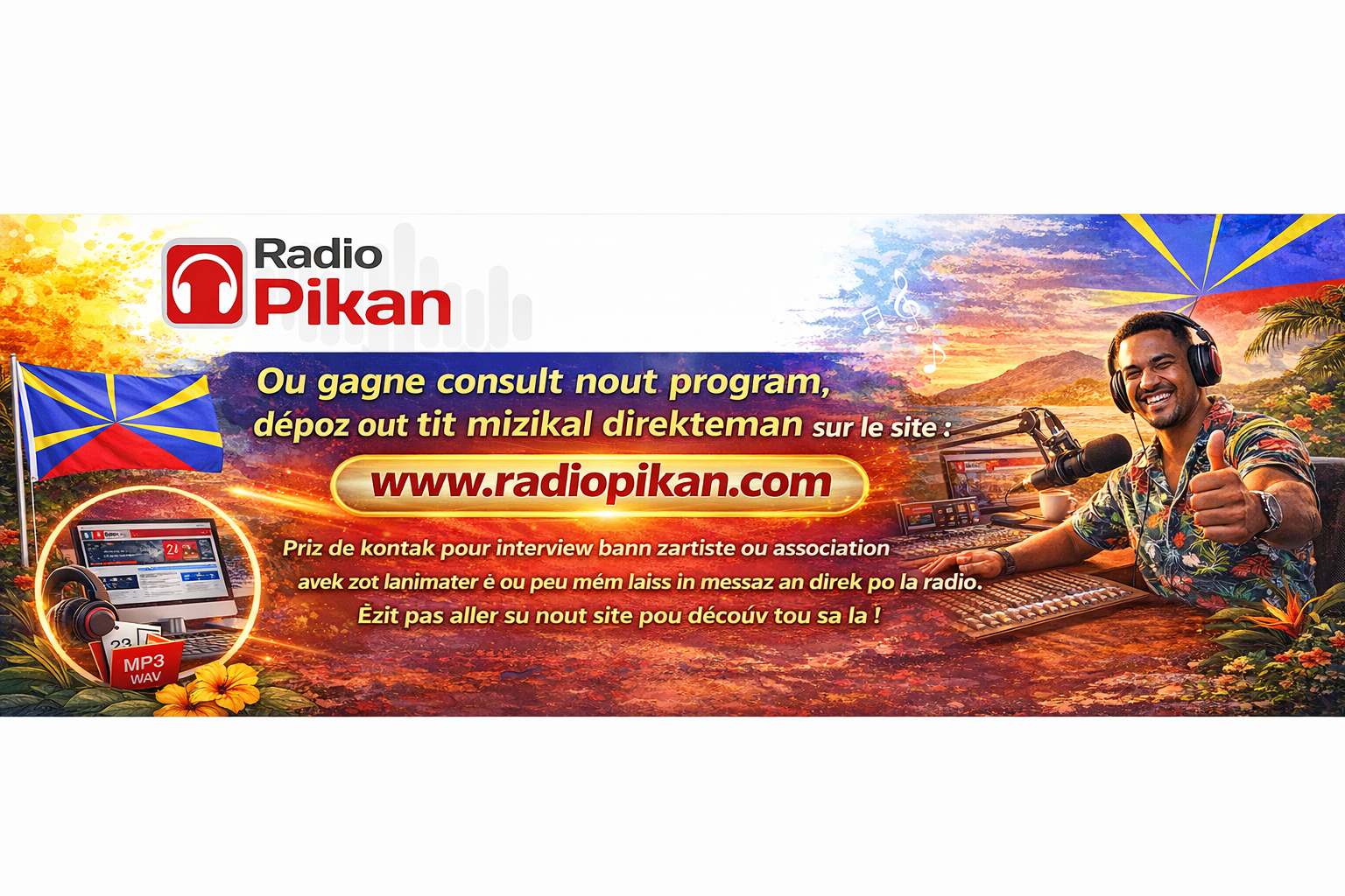 Radio Pikan - Radio station RE