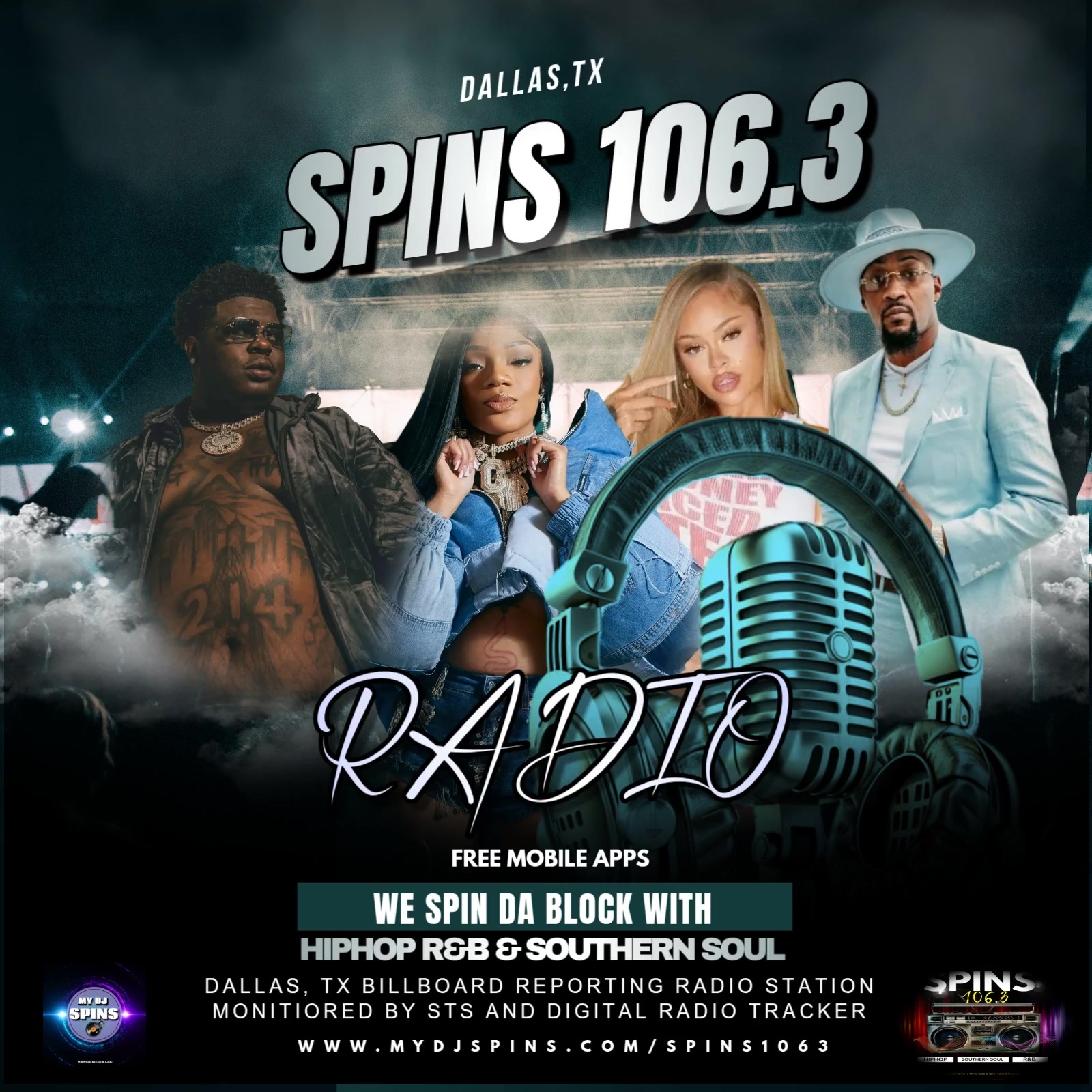 SPINS106.3 - Internet radio US