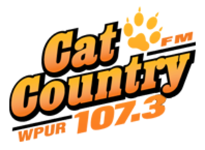 WPUR - Cat Country 107.3 - Radio station US