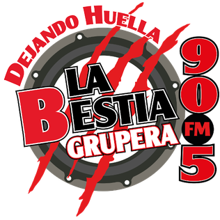 XHECO-FM  - La Bestia Grupera  - 90.5 FM - Radio station MX