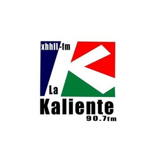 XHHLL FM  - La Kaliente 90.7 - Radio station MX