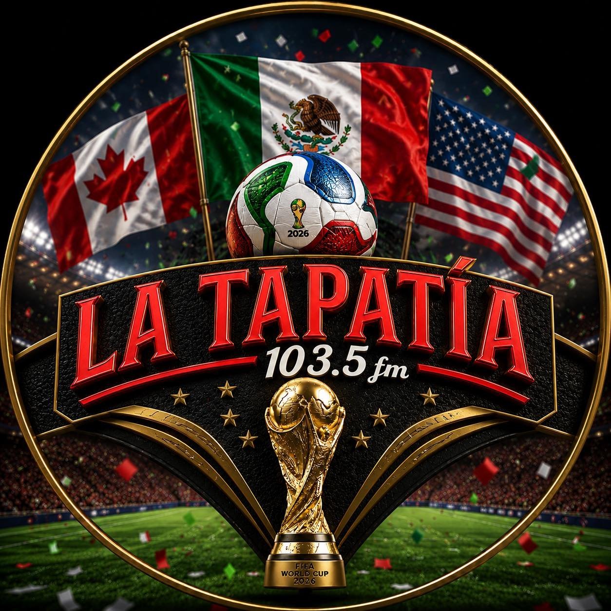 XHRX FM - La Tapiata - 103.5 - live radio MX
