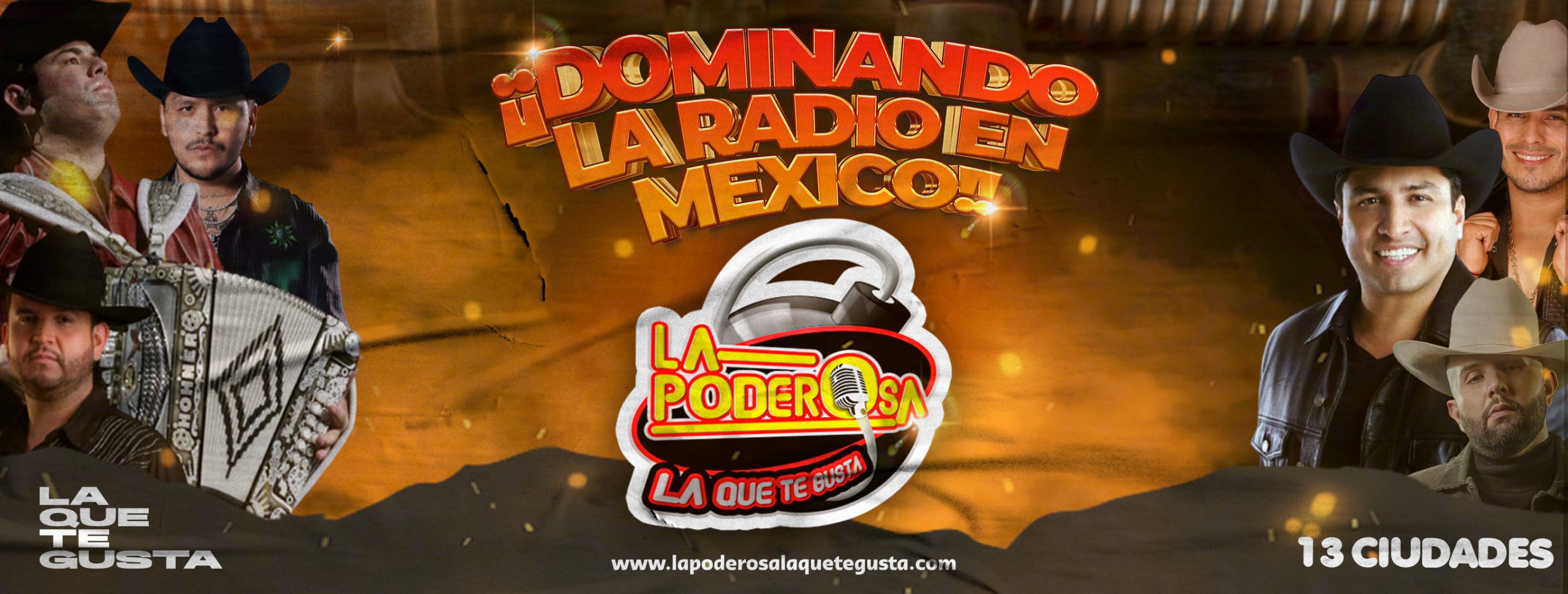 XHTR FM- La Poderosa - 92.5 FM - Radio station MX